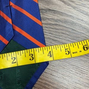 J. Crew Accessories - J. Crew Blue w/ Orange Stripe Silk Tie J. Crew Accessories - J. Crew Blue w/ Orange Stripe Silk Tie